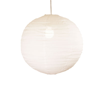 White Linen Shade Only - Kanto.60 Round White