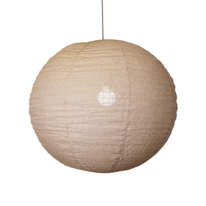 Flax Linen Shade Only - Kanto.80 Round Flax