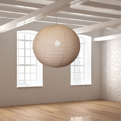 Flax Linen Shade Only - Kanto.80 Round Flax