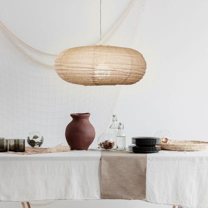 Flax Linen Shade Only - Kanto.60 Oval Flax