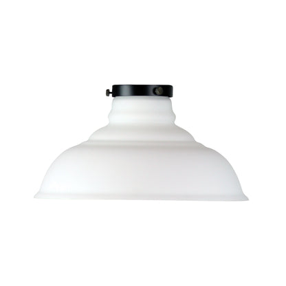 Classic 35cm Opal Glass Shade and Gallery - Toledo Opal Matt