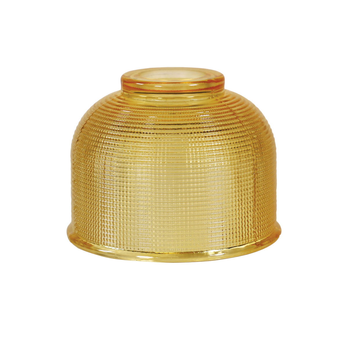 15cm Retro Halophane Glass Shade - Maison 15 Amber