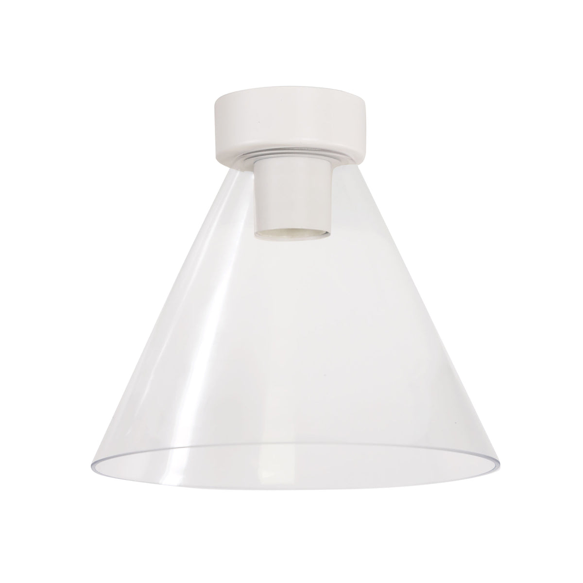 Clear Glass DIY - Heath DIY White