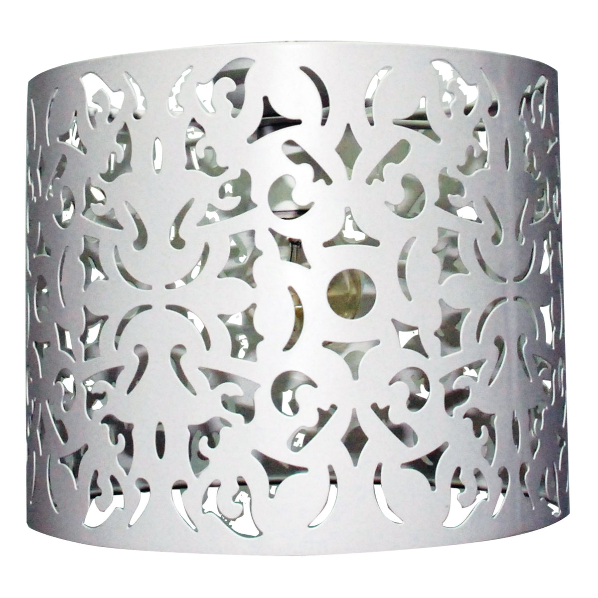 25cm Laser Cut Metal DIY Ceiling Light White - Vicky White