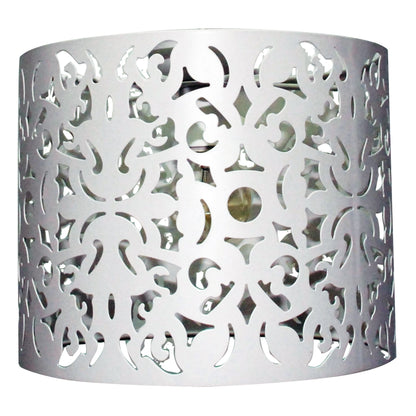 25cm Laser Cut Metal DIY Ceiling Light White - Vicky White