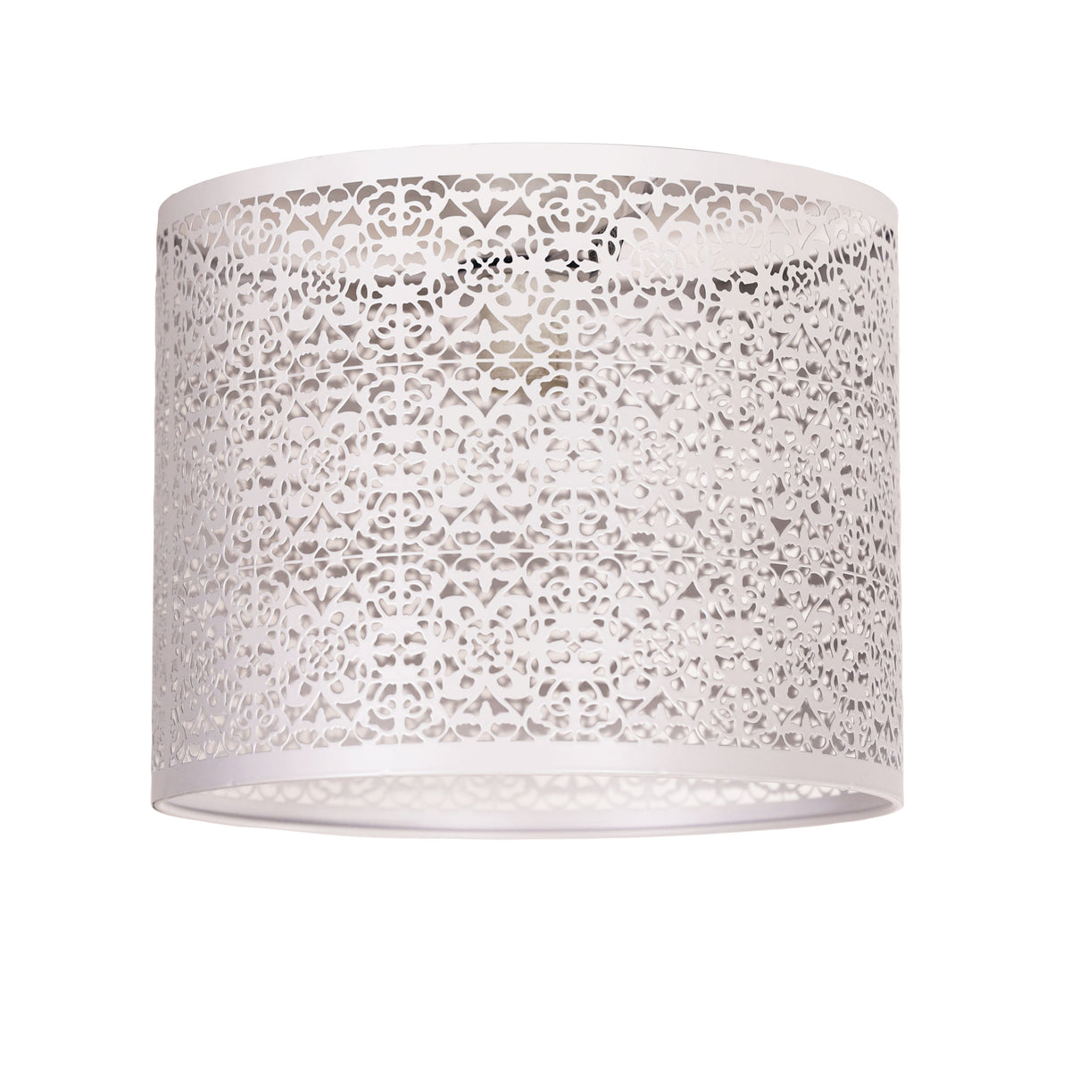 Laser Cut Metal DIY Ceiling Light - Bursa White
