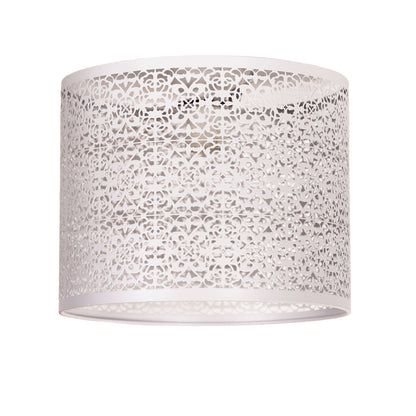 Laser Cut Metal DIY Ceiling Light - Bursa White