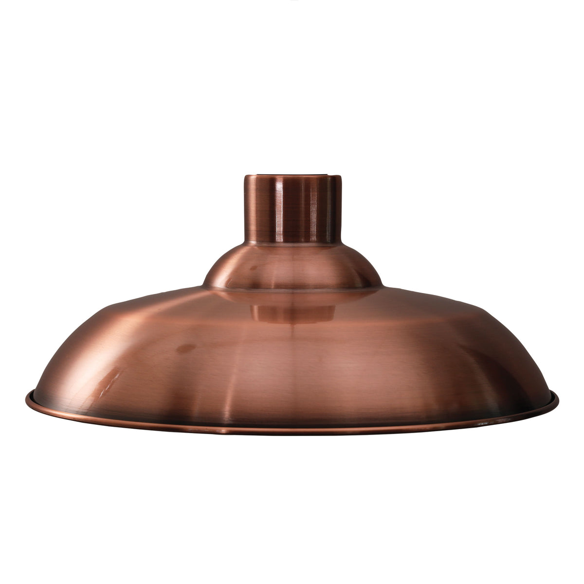 38cm Plated Industrial Vintage Shade - Slater.38 Copper