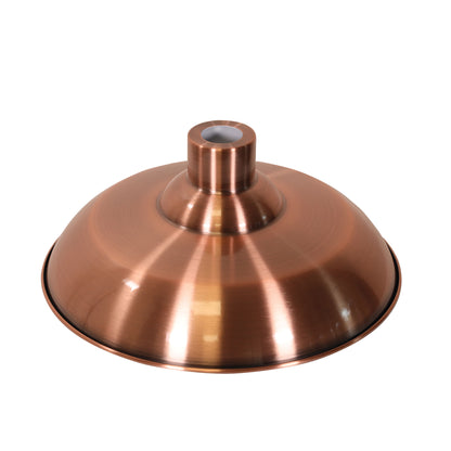 38cm Plated Industrial Vintage Shade - Slater.38 Copper