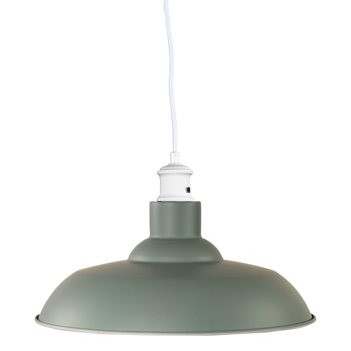 38cm Industrial Vintage Shade - Slater.38 Sage Green