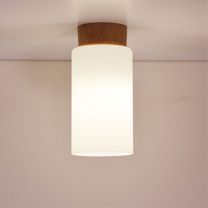 Glass and Timber DIY Shade - Nina DIY