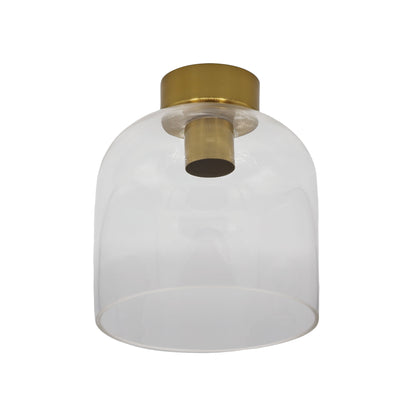 Metal and Glass DIY Shade - Burton DIY Brass