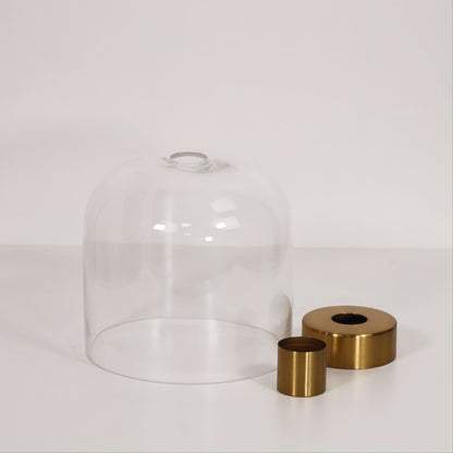 Metal and Glass DIY Shade - Burton DIY Brass