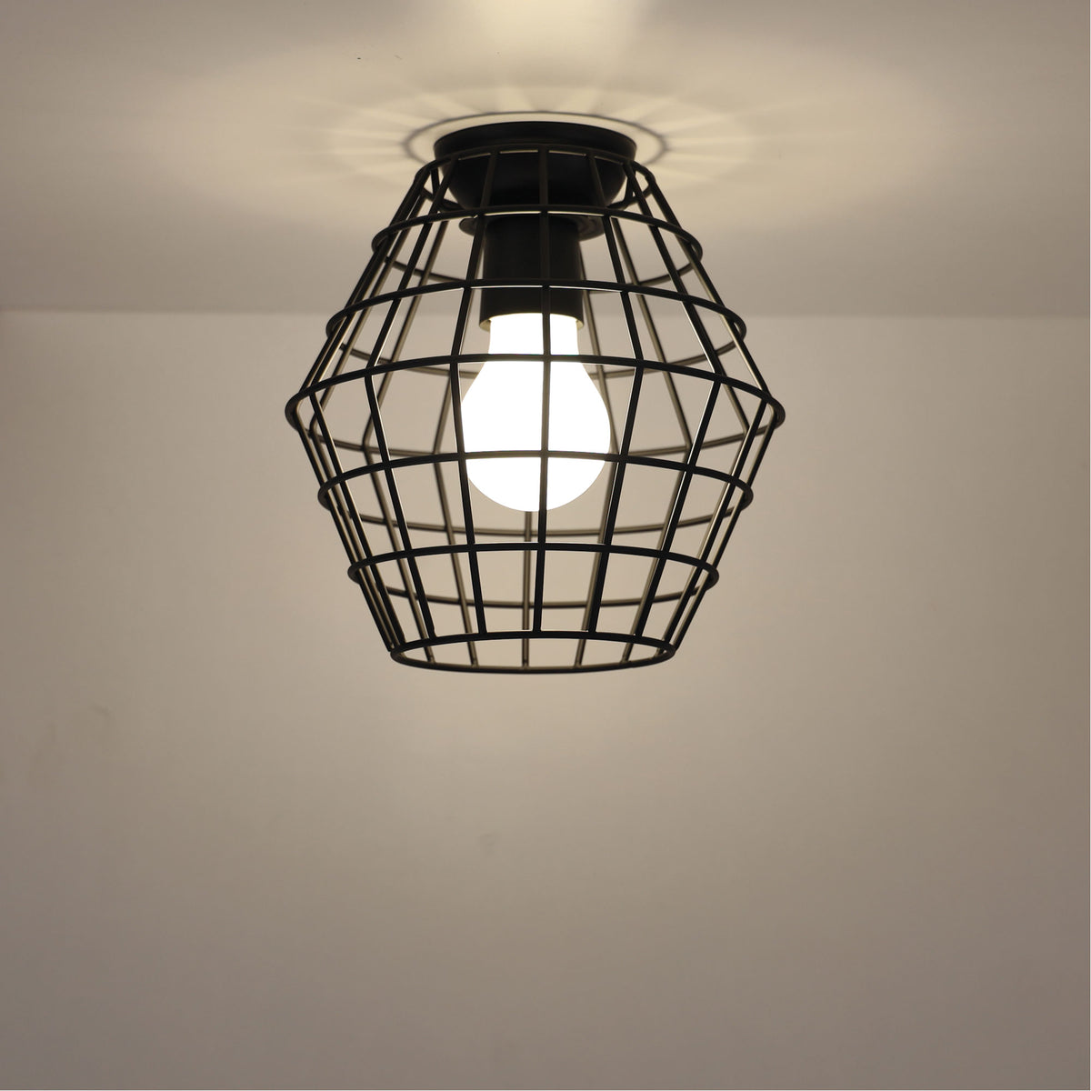 Wire Retro Industrial DIY Shade - Maci 18 Black