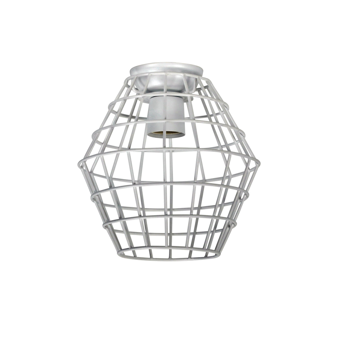 Wire Retro Industrial DIY Shade - Maci.18 White
