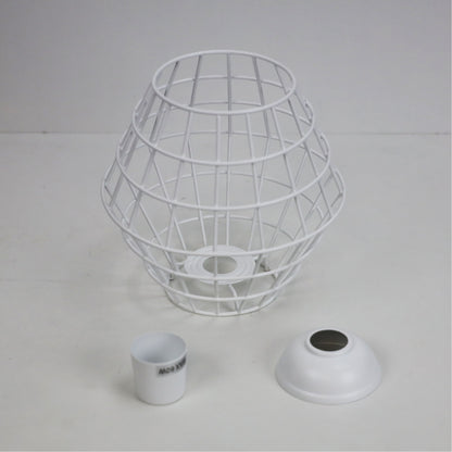 Wire Retro Industrial DIY Shade - Maci.18 White