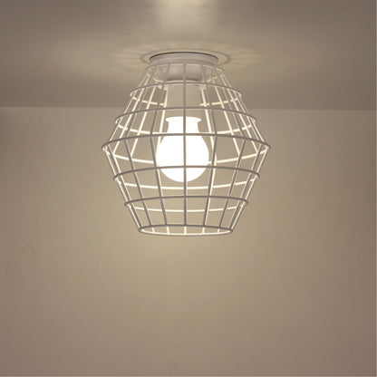 Wire Retro Industrial DIY Shade - Maci.18 White