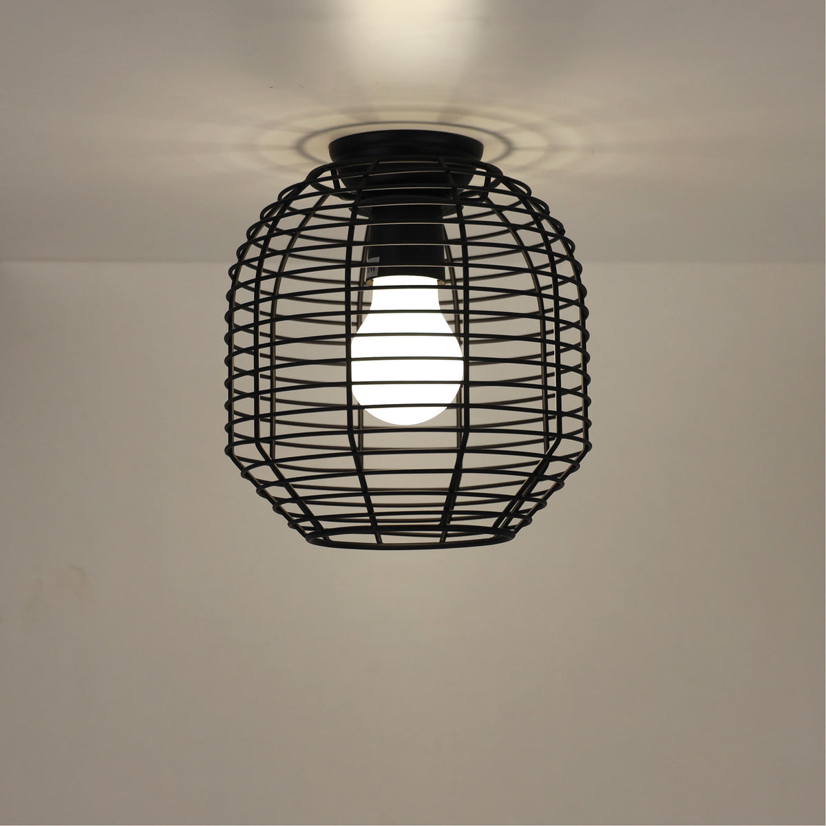 Wire Retro Industrial DIY Shade - Eve 18 Black