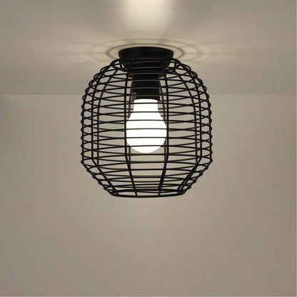 Wire Retro Industrial DIY Shade - Eve 18 Black