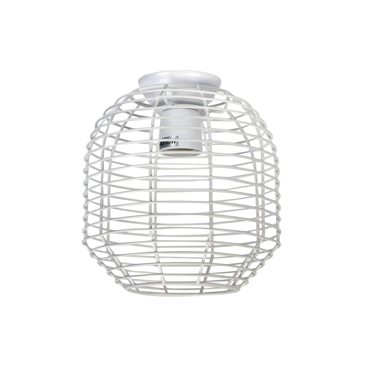 Wire Retro Industrial DIY Shade - Eve.18 White