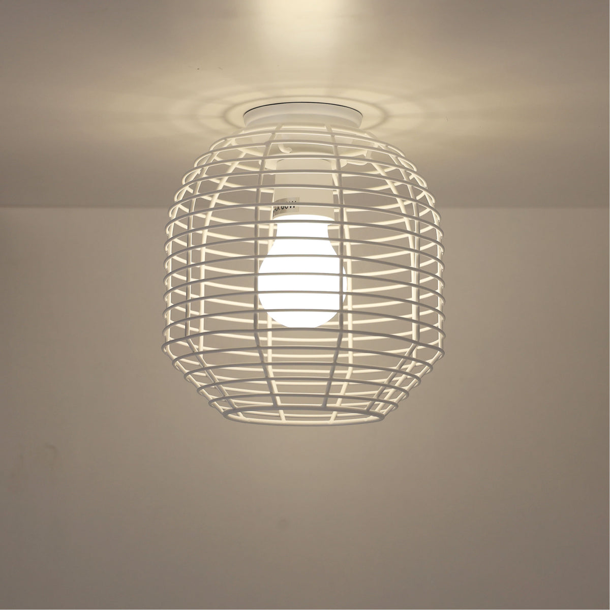 Wire Retro Industrial DIY Shade - Eve.18 White