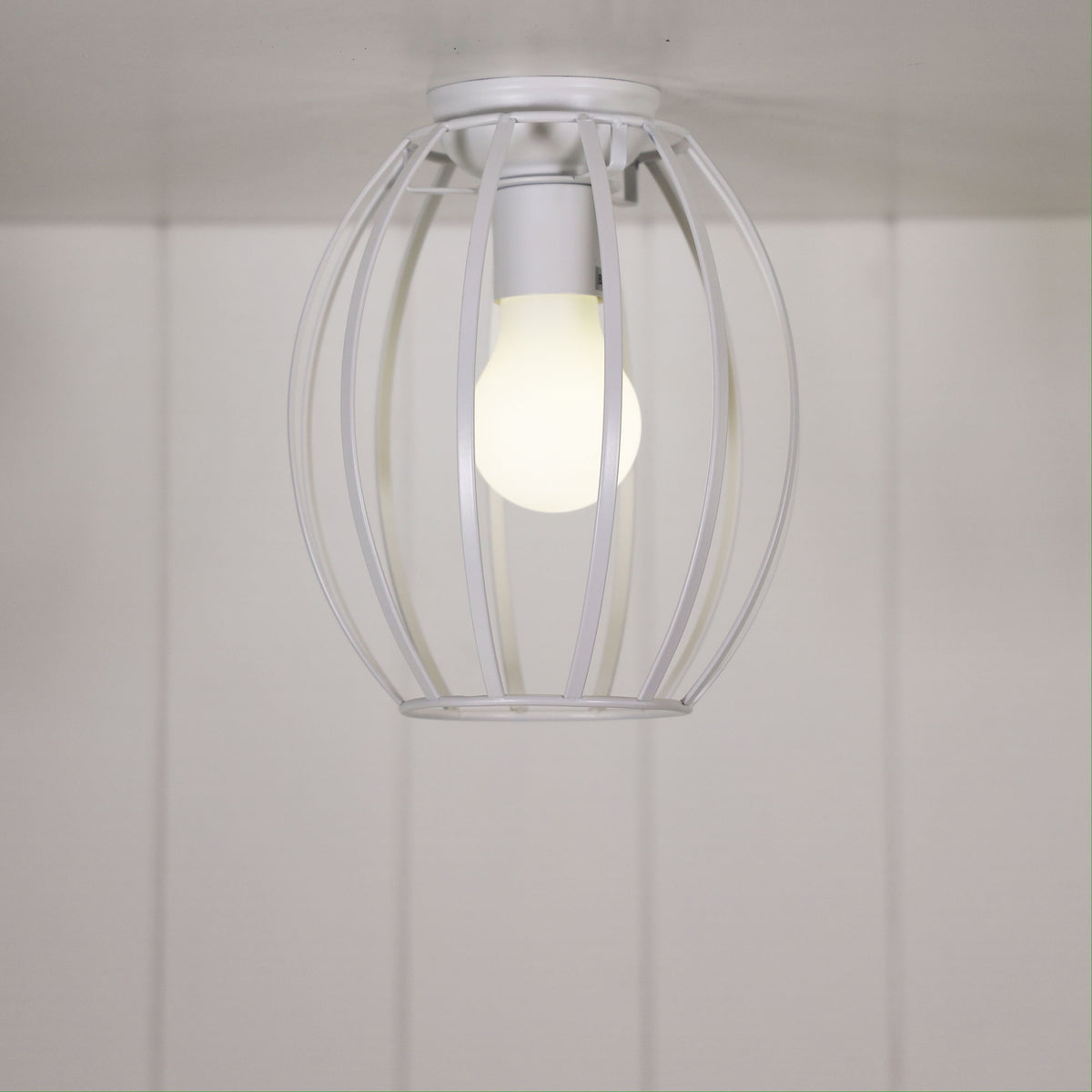 Industrial Style DIY Shade - Stave.18 White