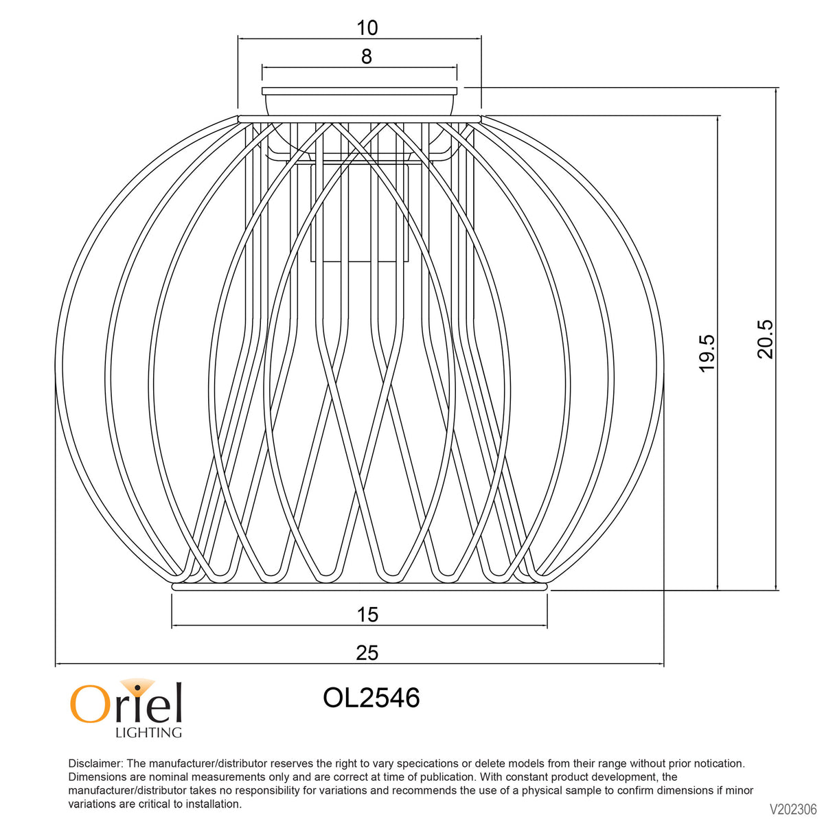 Industrial Style DIY Shade - Malo.25 Black