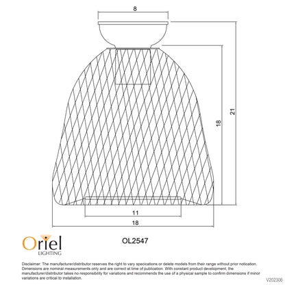 Industrial Style DIY Shade - Tellis.18 White