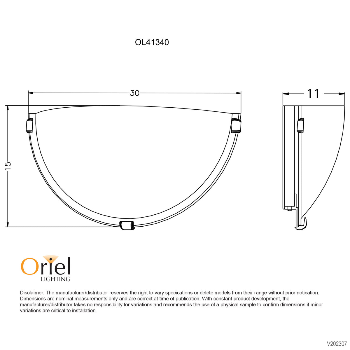 Alabaster Glass Wall Light with White Clips - Remo Wall White