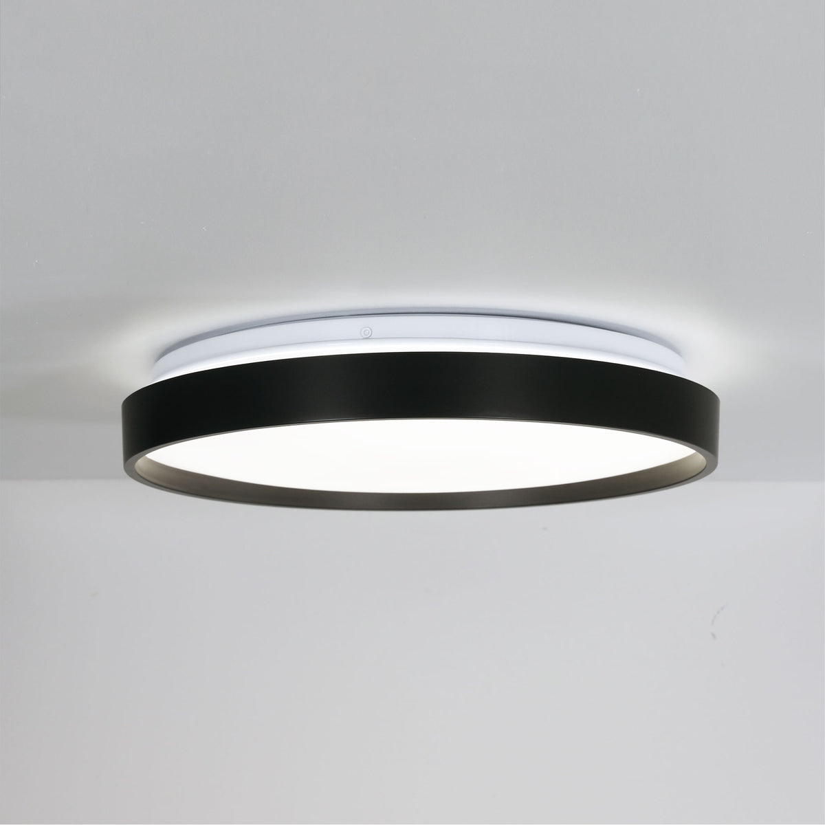 Tri-Colour LED Ceiling Light - Leena.48 Black