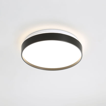 Tri-Colour LED Ceiling Light - Leena.33 Black