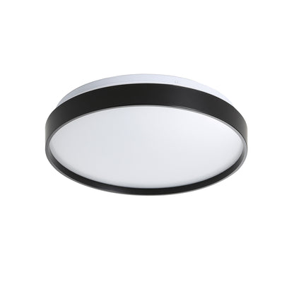 Tri-Colour LED Ceiling Light - Leena.38 Black