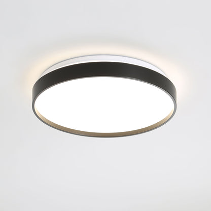 Tri-Colour LED Ceiling Light - Leena.38 Black