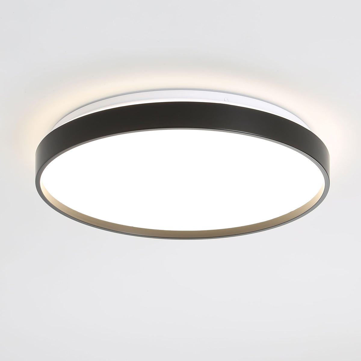 Tri-Colour LED Ceiling Light - Leena.48 Black