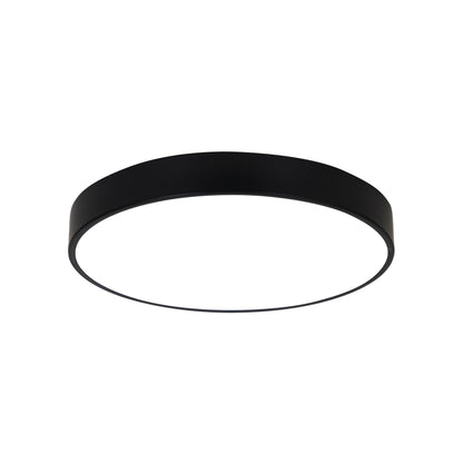 Tricolour LED Ceiling Light - Orbis.40 Black