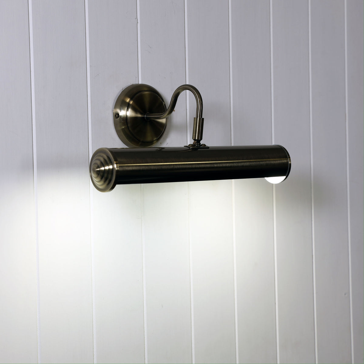 Antique Brass Plated Wall Light - Picture Light Antique Brass
