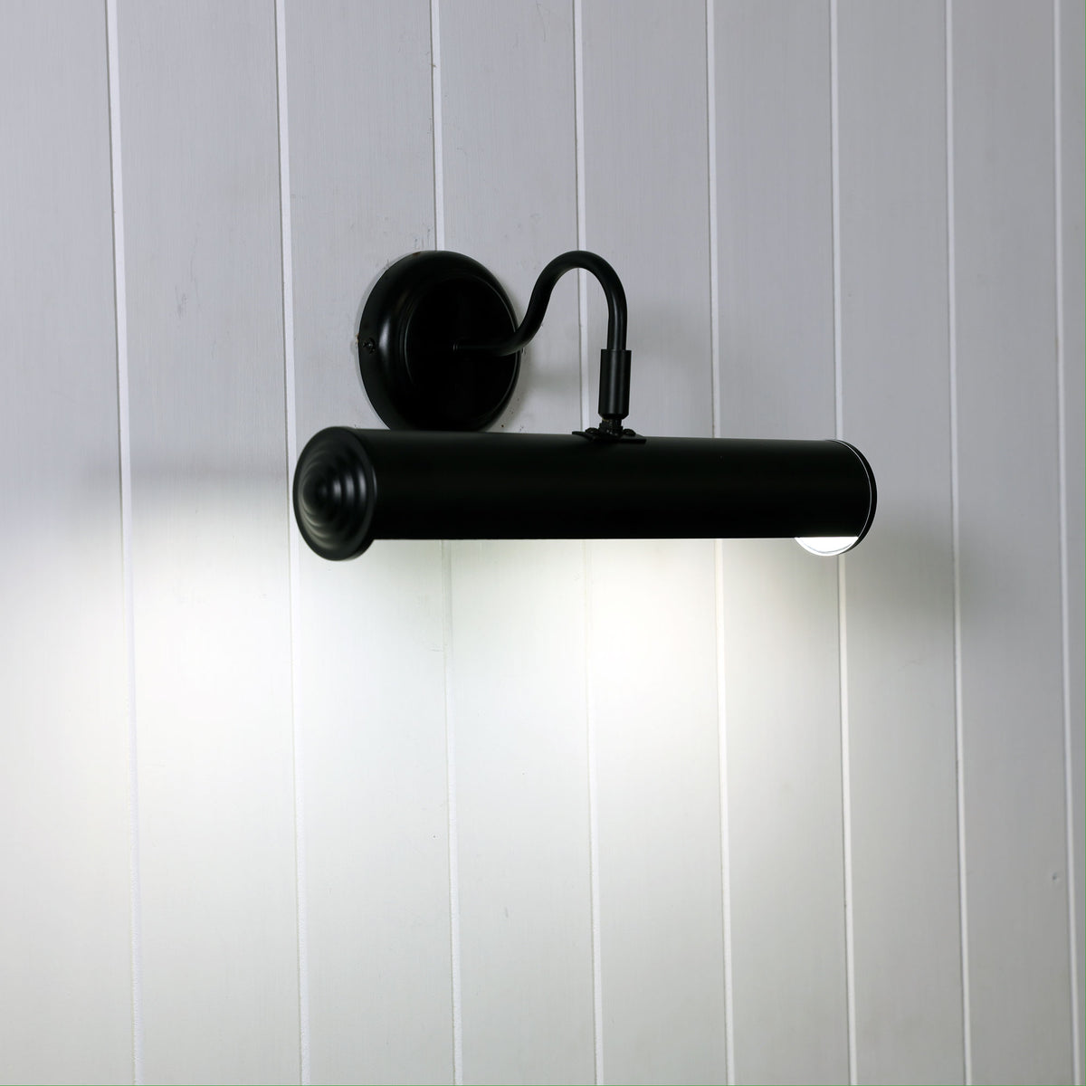 Matt Black Wall Light - Picture Light Black