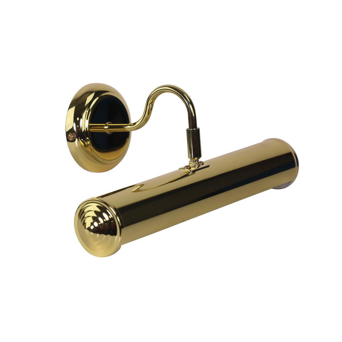 Polished Brass Plated Wall Light - Picture Light Brass