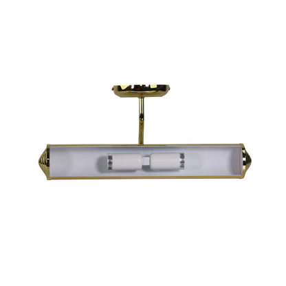 Polished Brass Plated Wall Light - Picture Light Brass