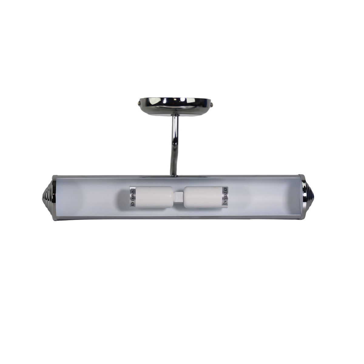 Chrome Plated Wall Light - Picture Light Chrome