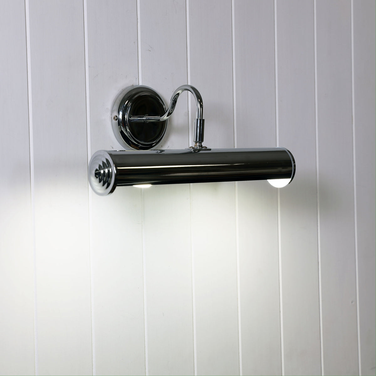 Chrome Plated Wall Light - Picture Light Chrome