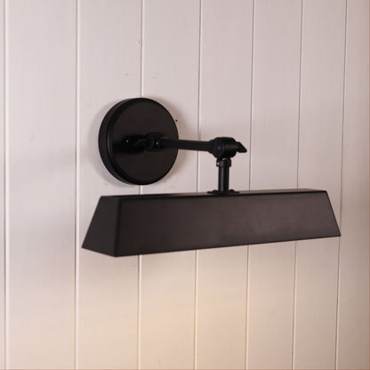 Adjustable Metal Wall Light - Loxby Black