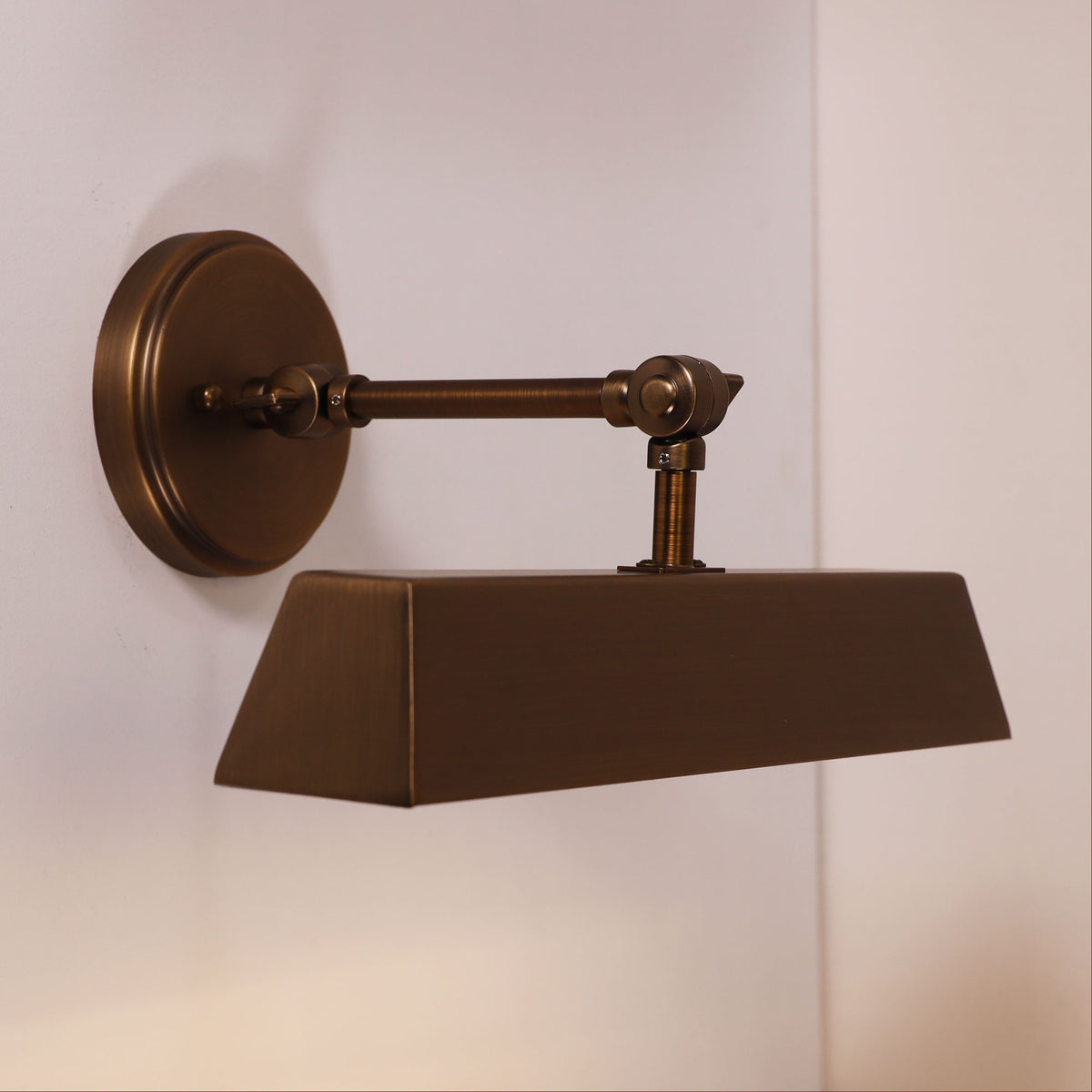 Adjustable Metal Wall Light - Loxby Bronze