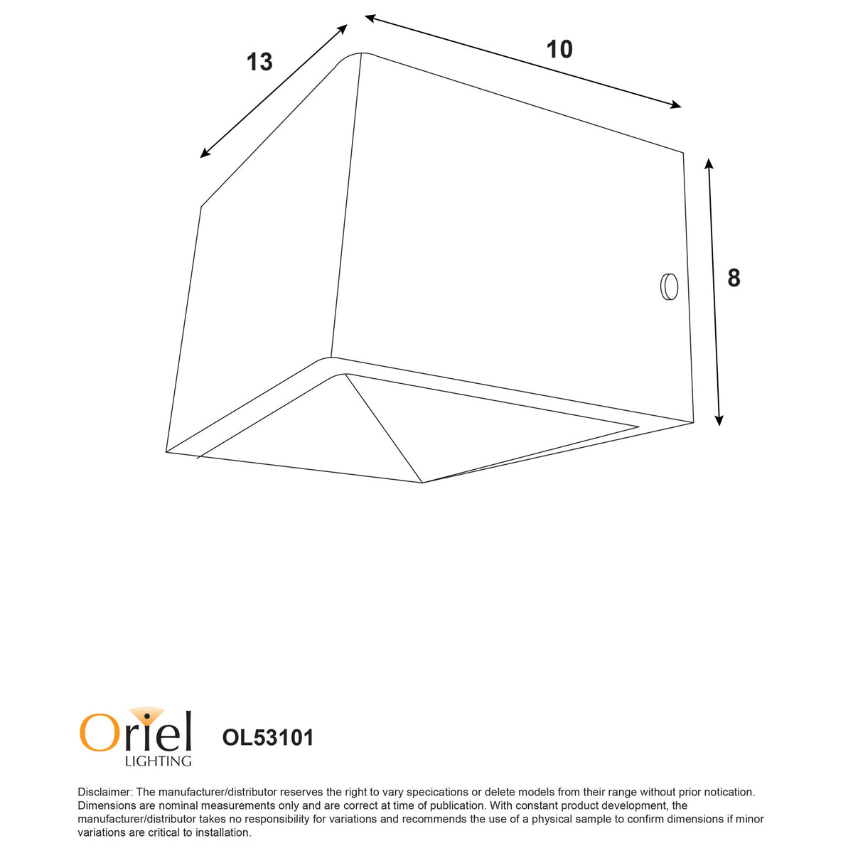 3W 4000K Wall Light Solid Wood - Vidar