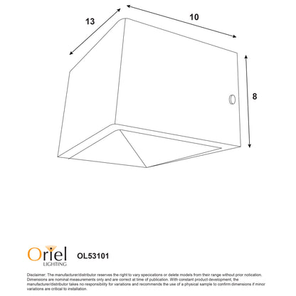 3W 4000K Wall Light Solid Wood - Vidar