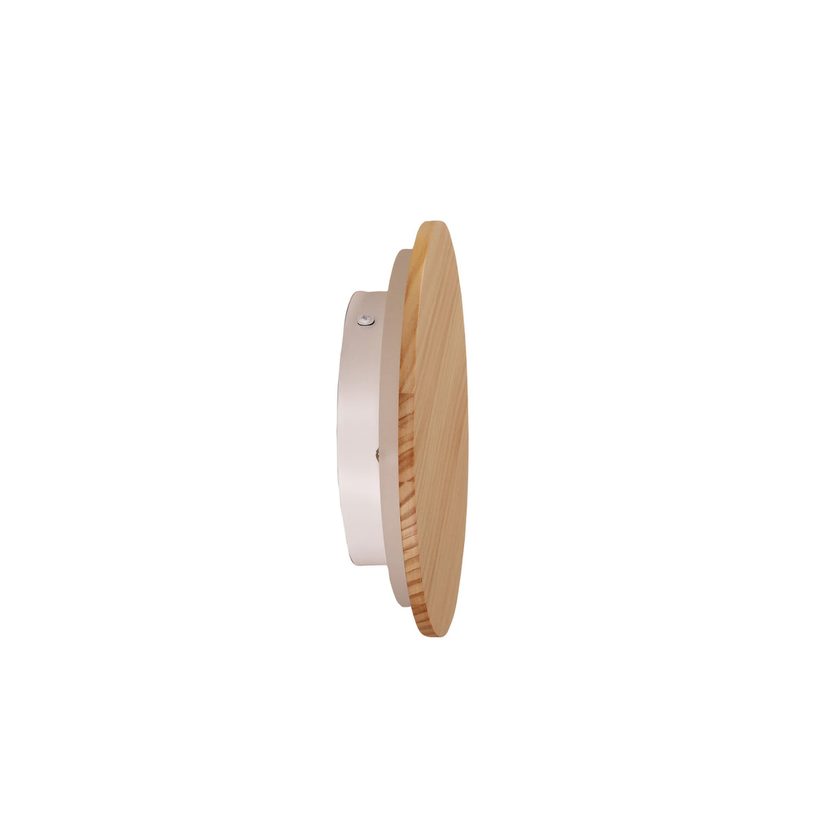 Tri-Colour LED Wall Light - Dot.20 Natural Wood