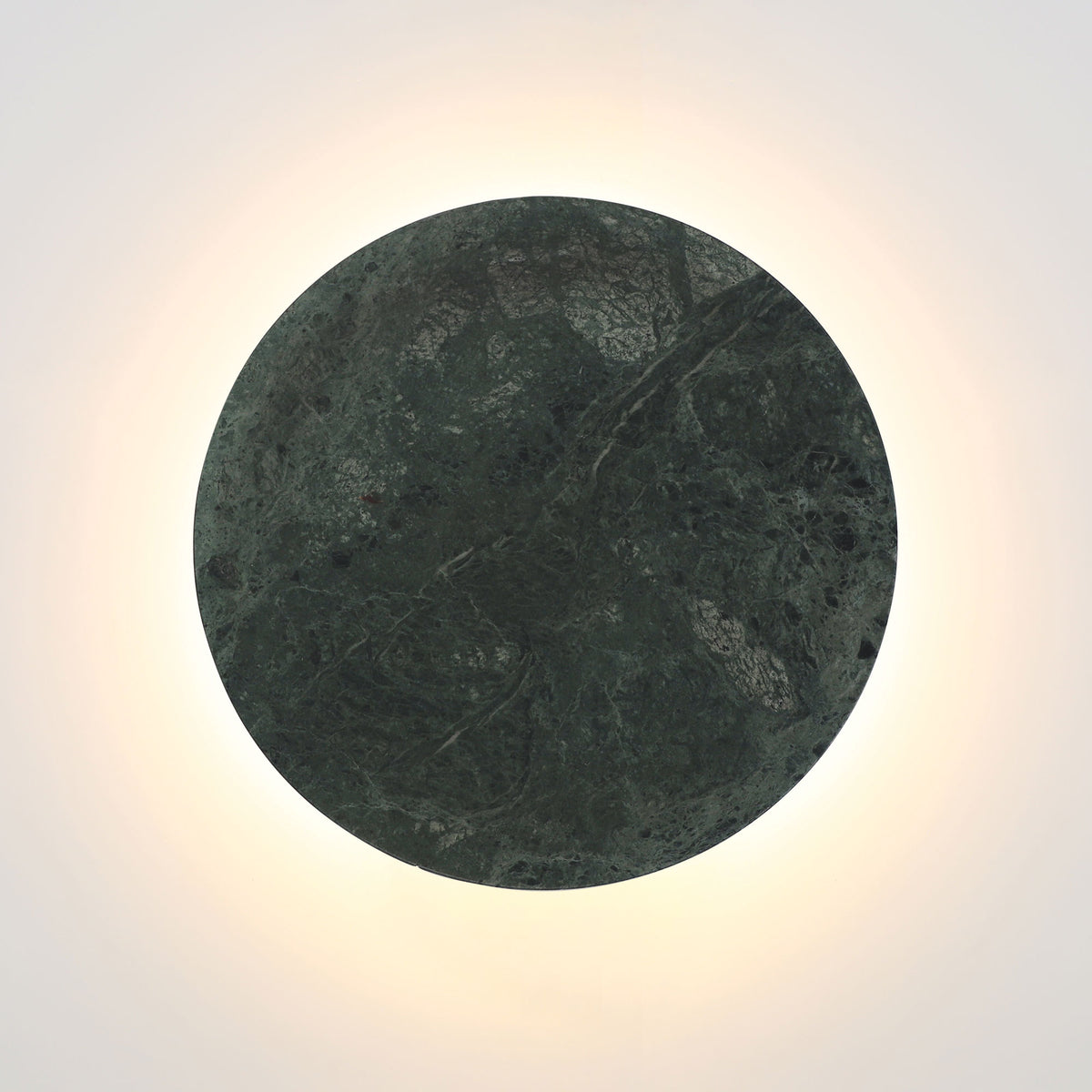 Tri-Colour LED Wall Light - Dot.25 Green Marble