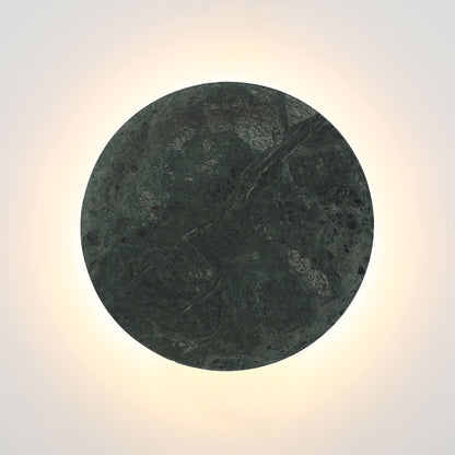 Tri-Colour LED Wall Light - Dot.25 Green Marble