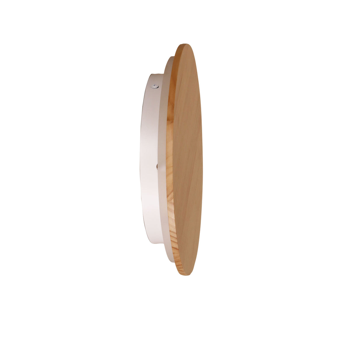 Tri-Colour LED Wall Light - Dot.25 Natural Wood