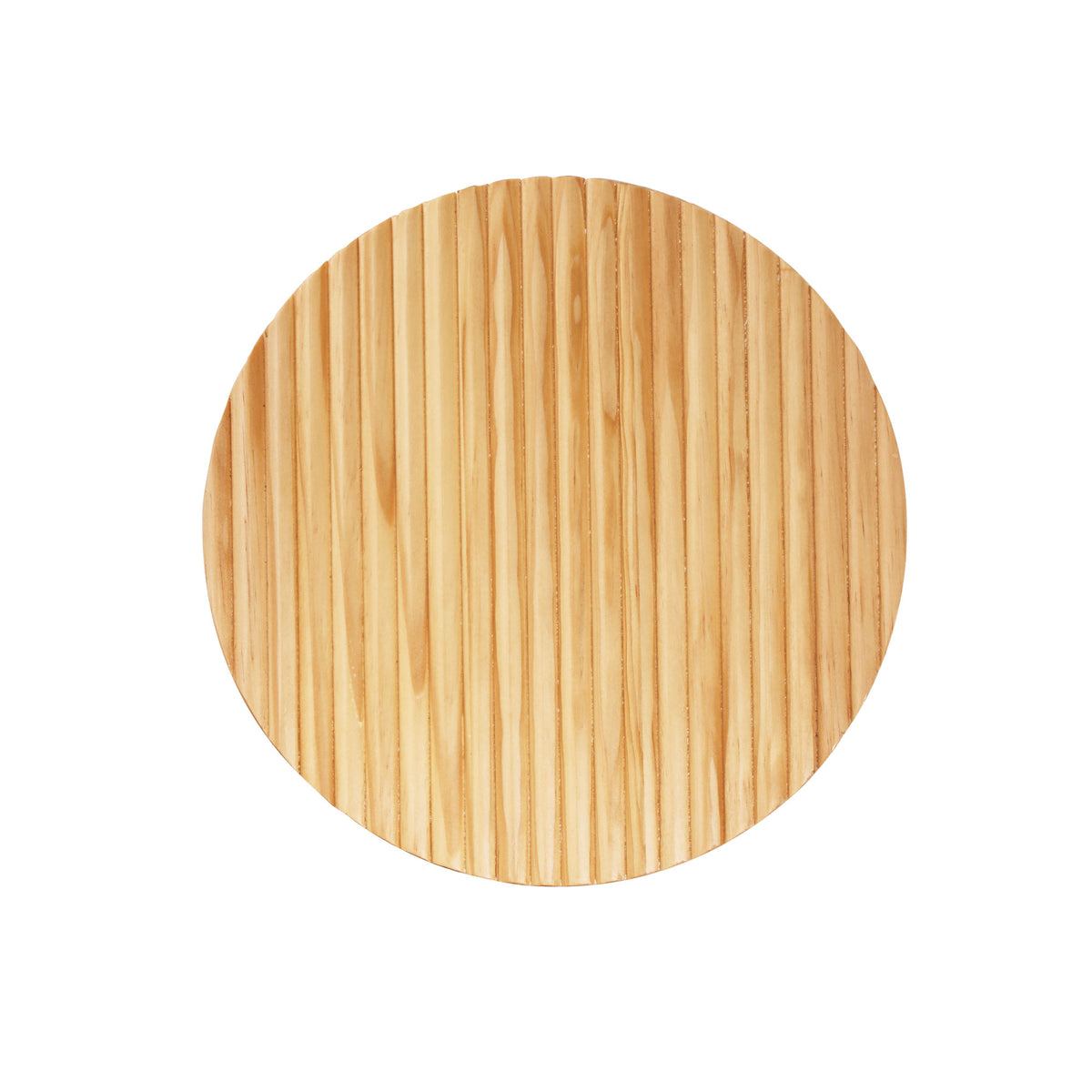 Tri-Colour LED Wall Light - Dot.25 Scalloped Wood